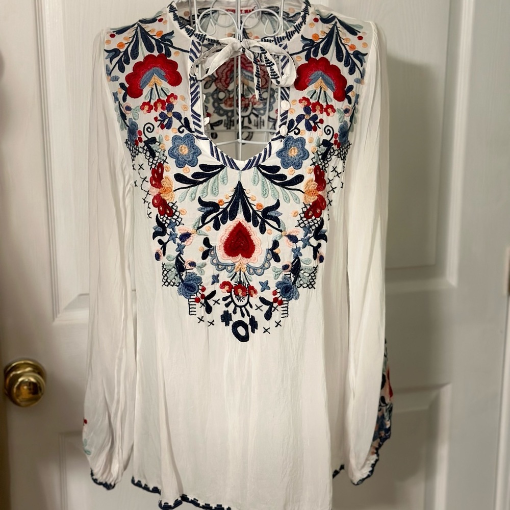 Bisma Blouse by Johnny Was Size XS